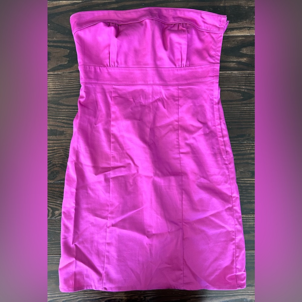 H&M Pink Strapless Dress Barbie